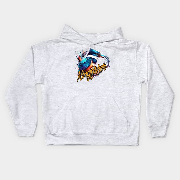 Kingfisher Kids Hoodie by Billygoat Hollow